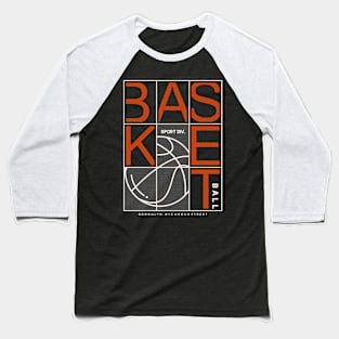 Basket Letter Baseball T-Shirt